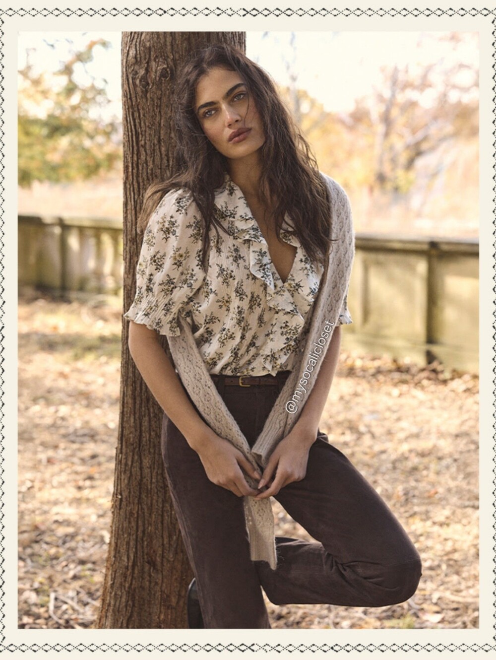 NWT Doen Henri Top Fleur du Palais floral Sz Small